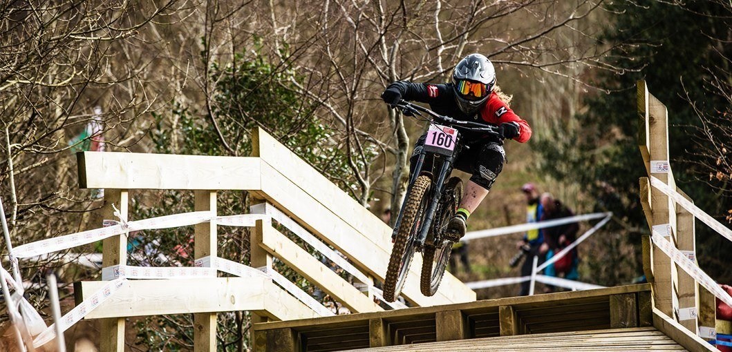 Lindsay tackles the NDS in Cwmcarn, Wales